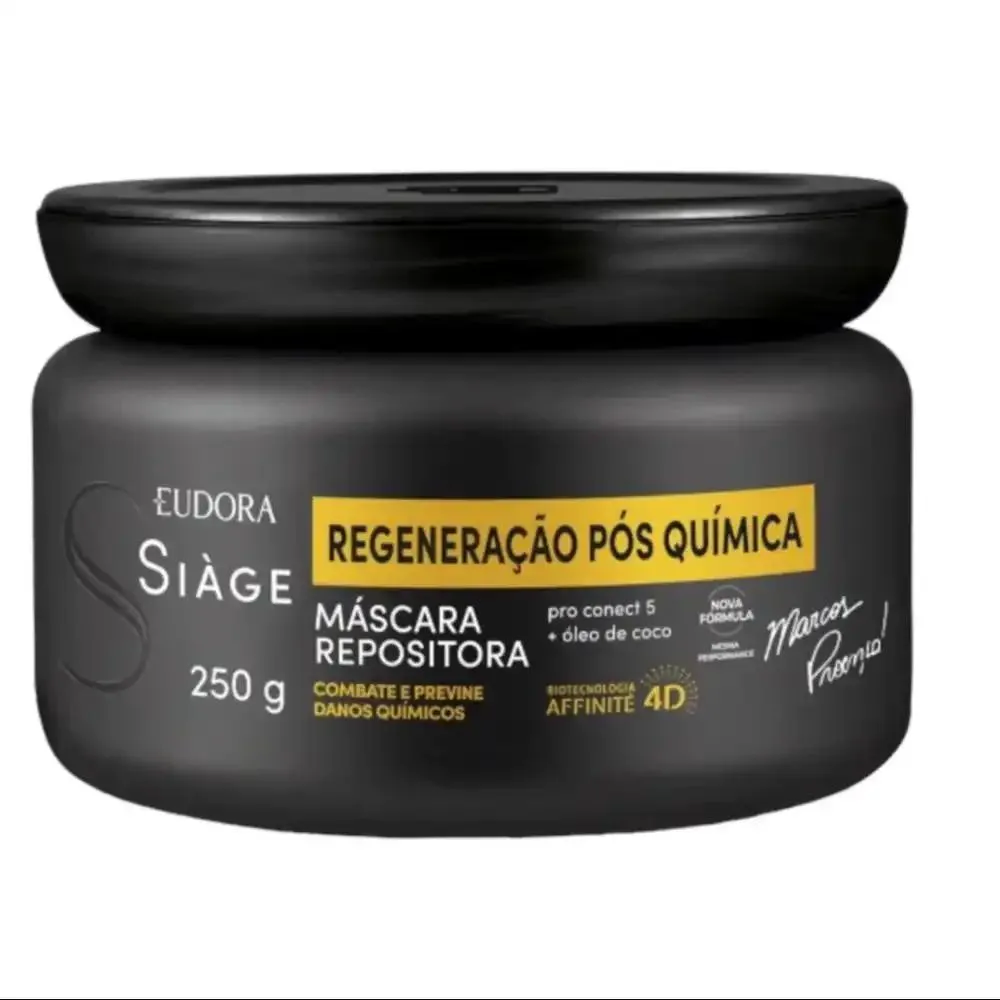 MáSCARA REGENERAçãO PóS QUíMICA 4D SIàGE 250G
