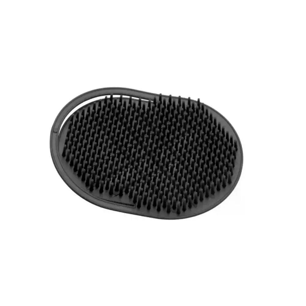 ESCOVA PLáSTICA OVAL PRETA PARA BARBEIRO 4867 SANTA CLARA