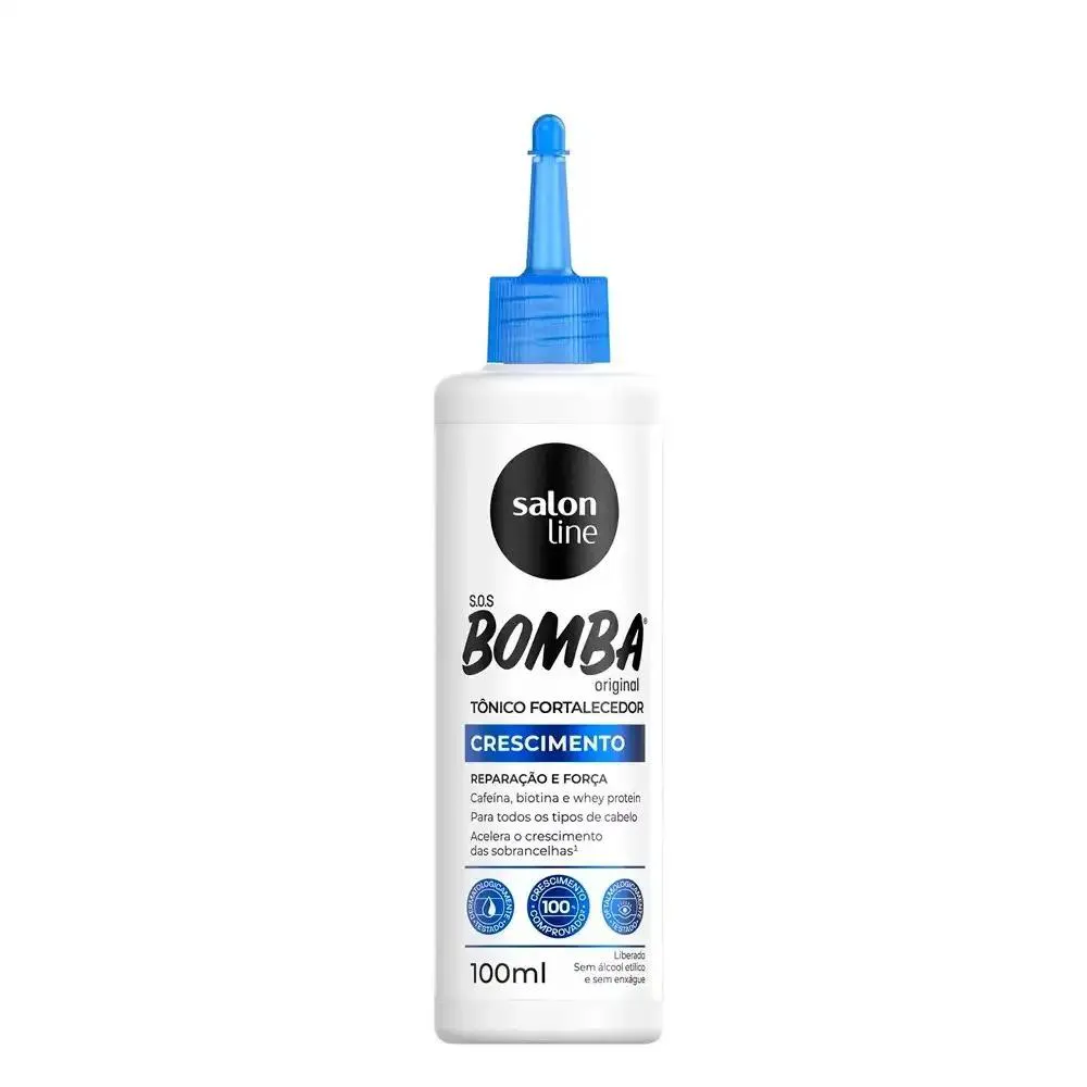 TôNICO FORTALECEDOR SOS BOMBA CRESCIMENTO SALON LINE 100ML