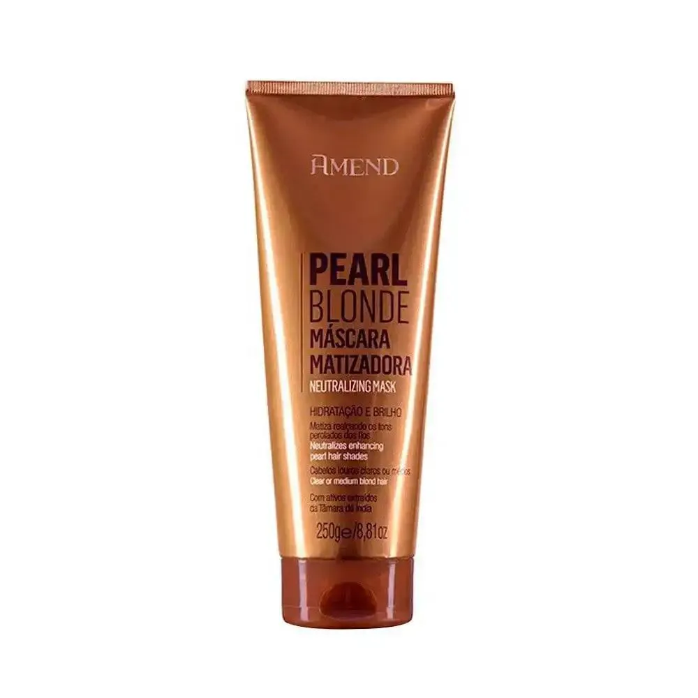 MáSCARA MATIZADORA PEARL BLONDE HIDRATAçãO E BRILHO 250G