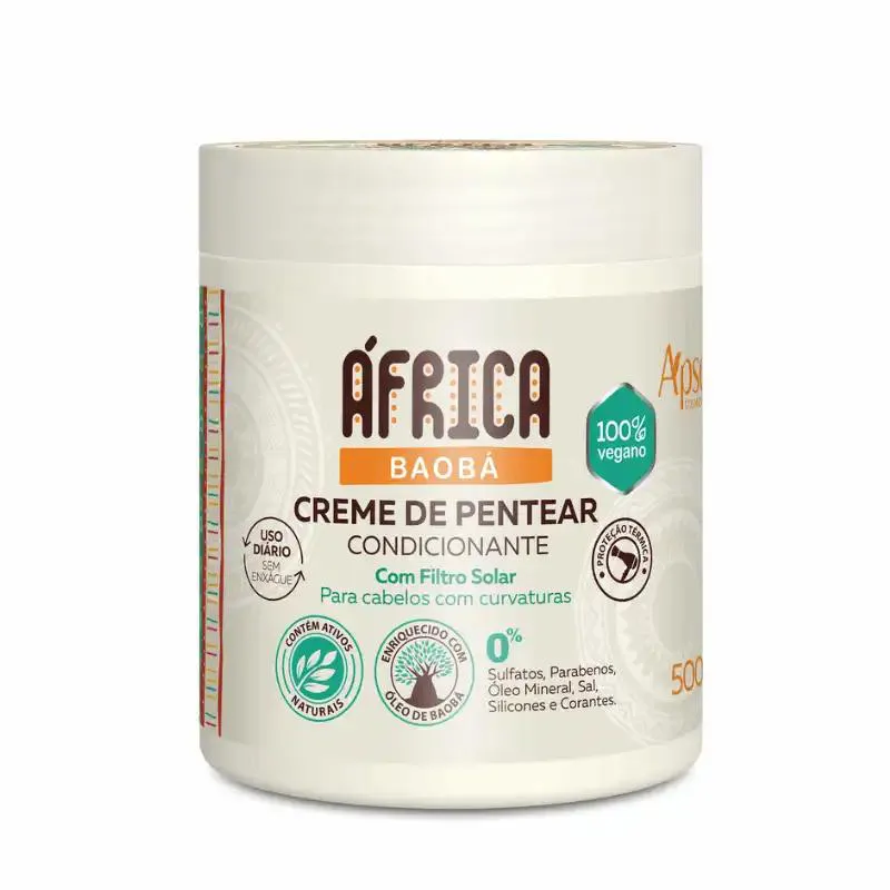 CREME DE PENTEAR ÁFRICA BAOBá APSE 500G