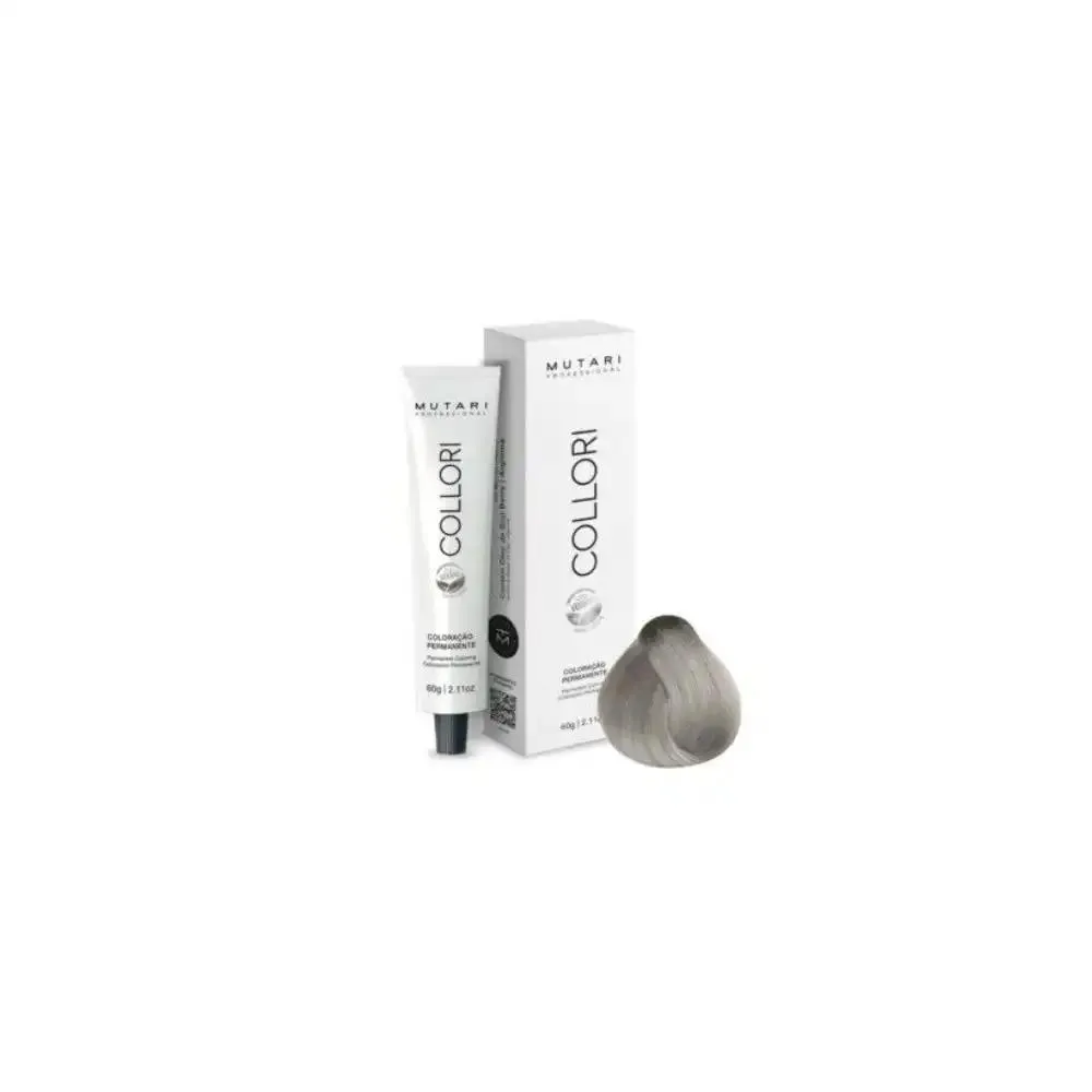 COLORAçãO COLLORI 12.11 ULTRA CLAREADOR CINZA INTENSO MUTARI 60G
