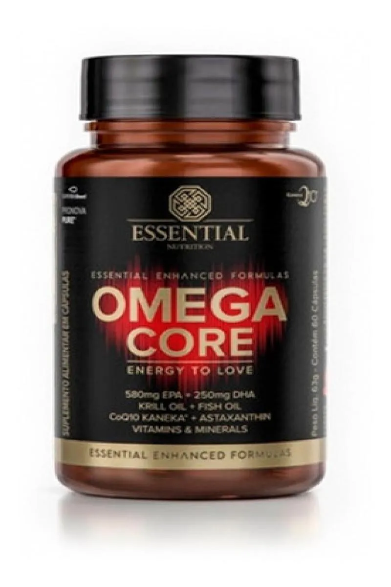ÔMEGA CORE 3 60 SOFTGLS  ESSENTIAL NUTRITION