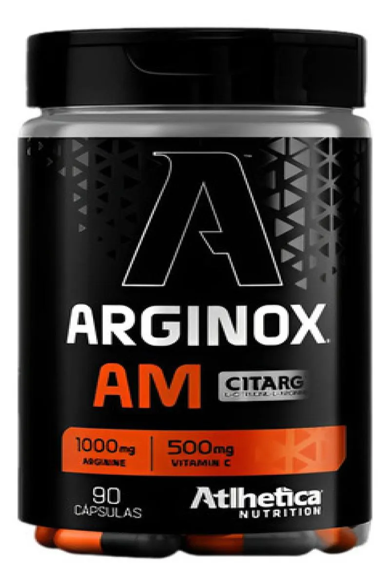 ARGINOX AM CITARG 90 CAPSULAS ATLHETICA NUTRITION