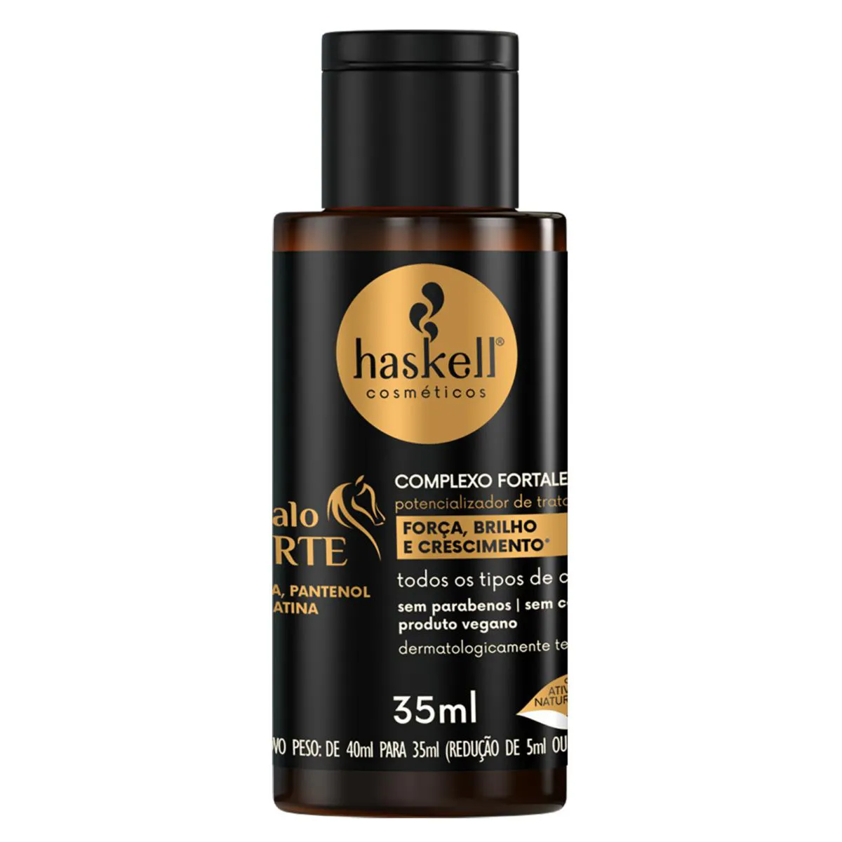 COMPLEXO FORTALECEDOR CAVALO FORTE 35ML - HASKELL COSMéTICOS