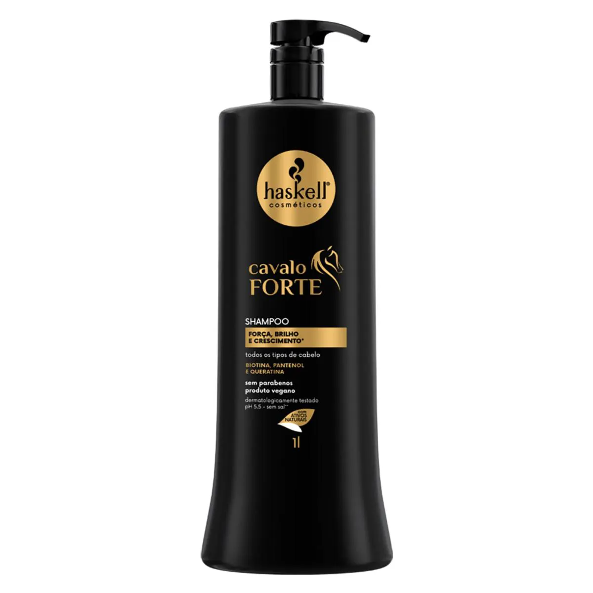 SHAMPOO CAVALO FORTE - HASKELL COSMéTICOS 1L