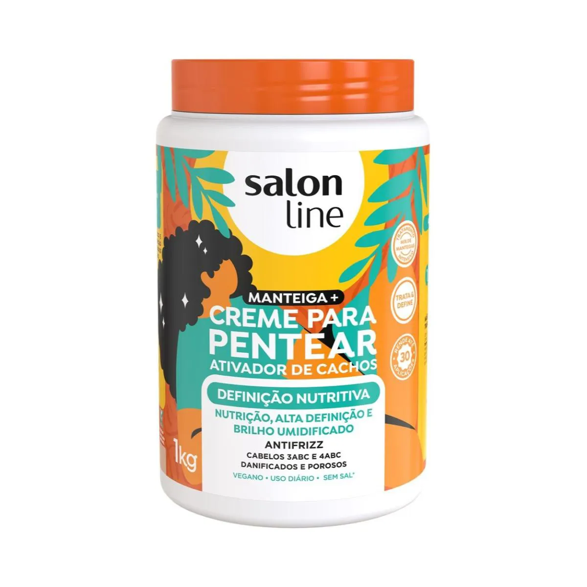 CREME PENTEAR ATIVADOR DEFINIçãO NUTRITIVA SALON LINE 1KG