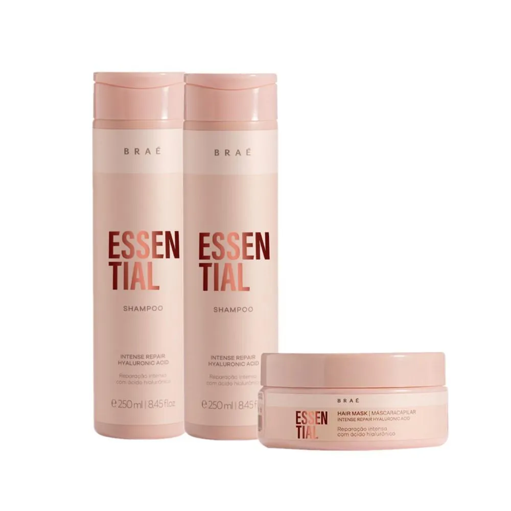 KIT BRAé ESSENTIAL HOME CARE  ESPECIAL (3 PRODUTOS)