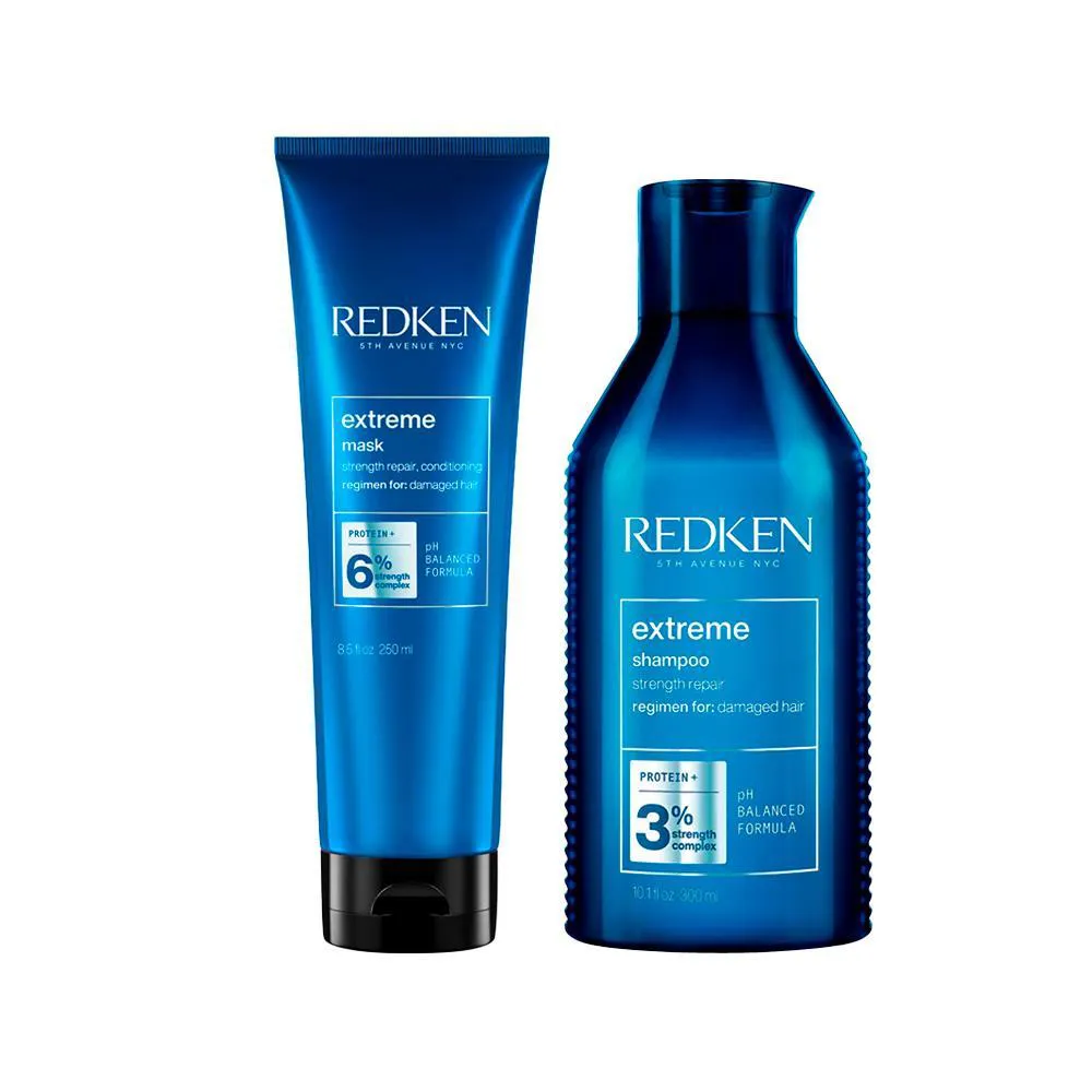 KIT REDKEN EXTREME - SHAMPOO 300ML + MáSCARA 250ML