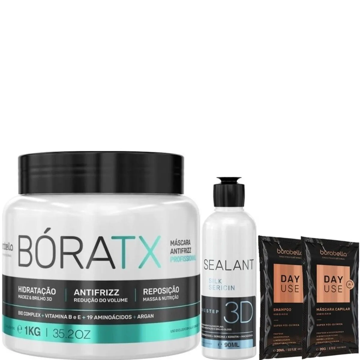 BORABELLA BóRATX 1KG + SELAGEM 3D SEMI DEFINITIVA 90ML