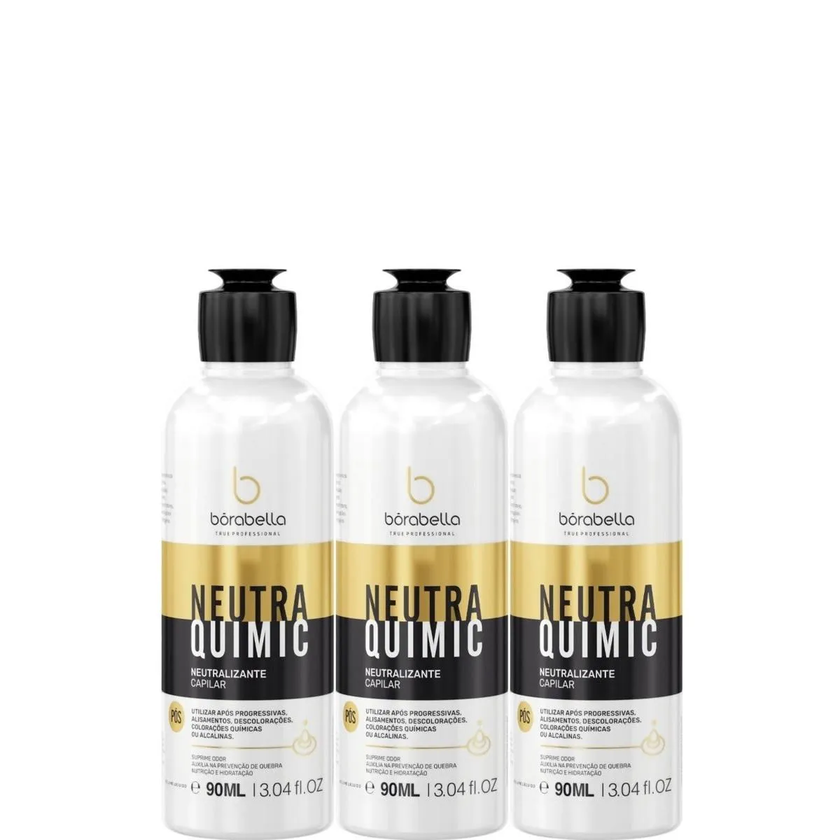 BORABELLA NEUTRAQUIMIC NEUTRALIZANTE CAPILAR 3X90ML