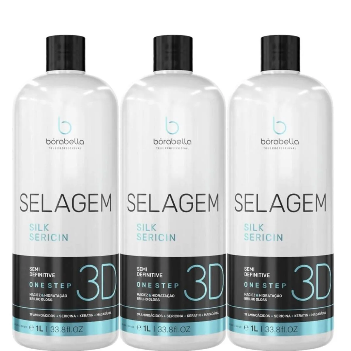 BORABELLA SELAGEM 3D SEMI DEFINITIVA 3X1 LITRO