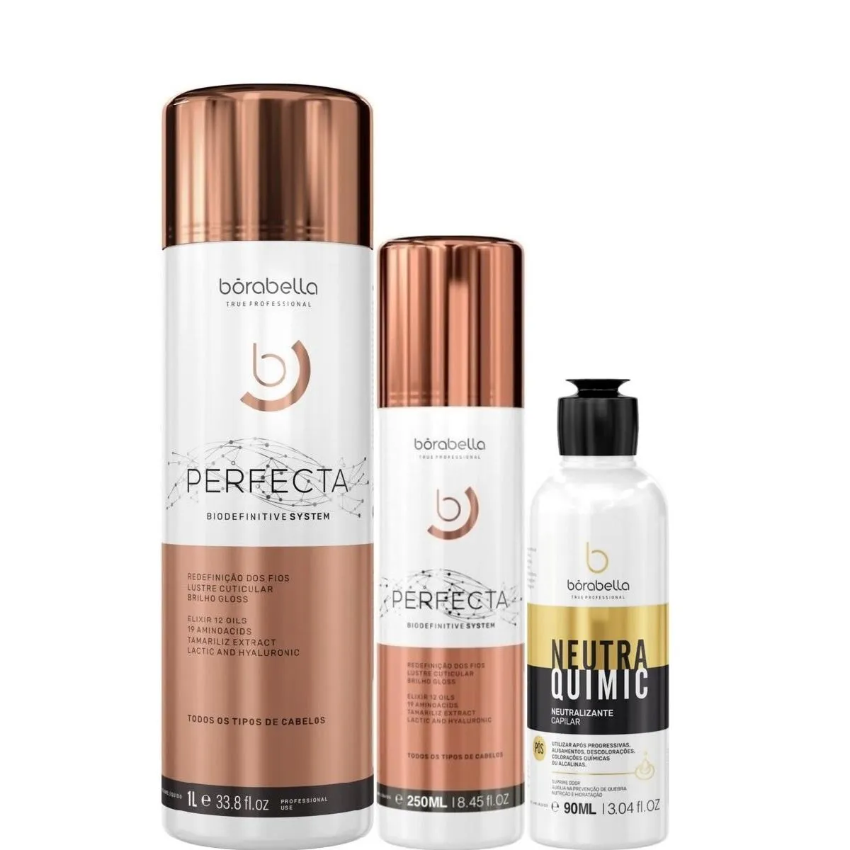 BORABELLA PERFECTA 1L + PERFECTA 250ML + NEUTRAQUIMIC 90ML