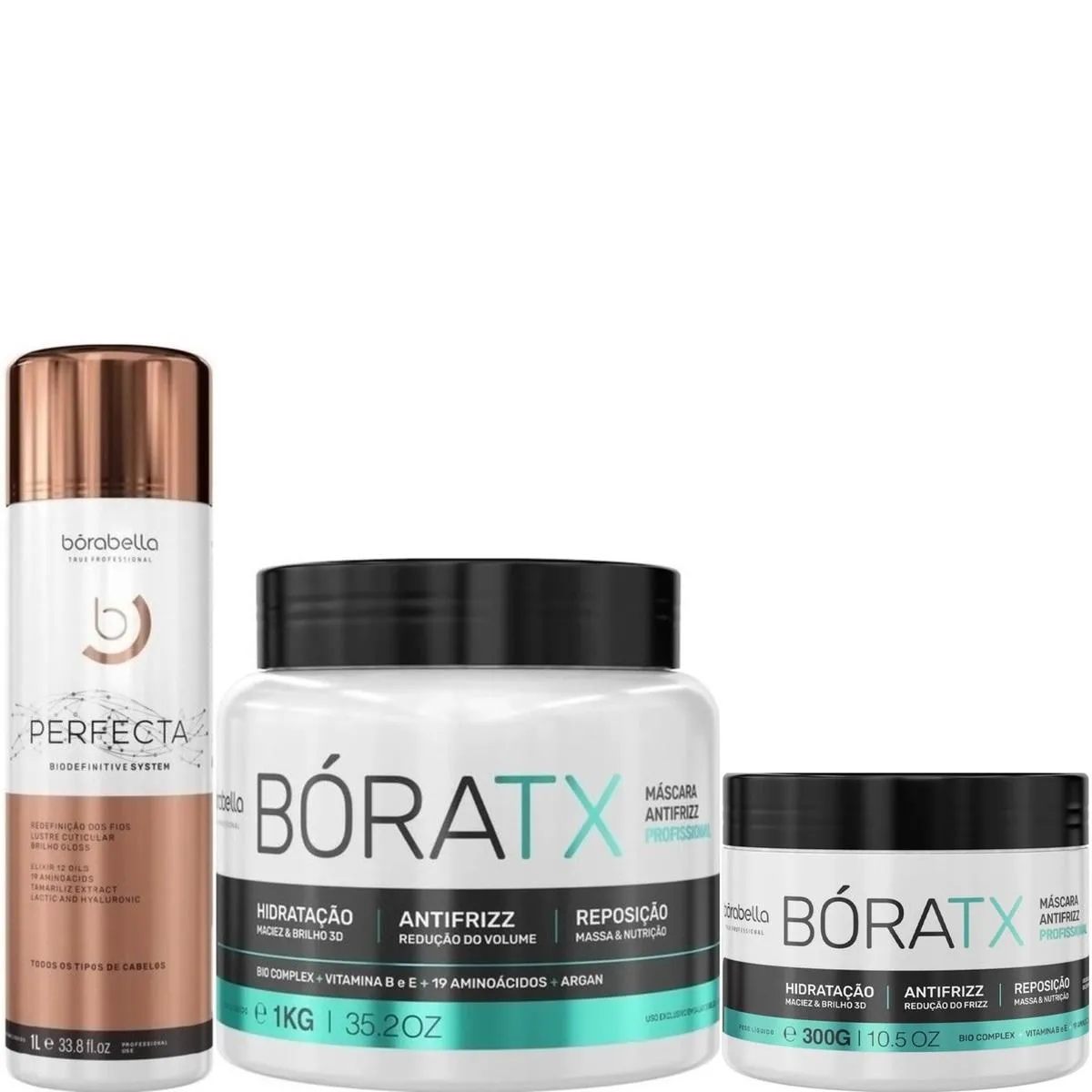 BORABELLA PERFECTA 1LITRO + MáSCARA BóRATX 1KG + BóRATX 300G