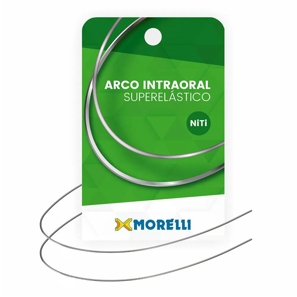 ARCO INTRAORAL SUPERELáSTICO PEQUENO NITI REDONDO MORELLI 035mm  014 Polegadas