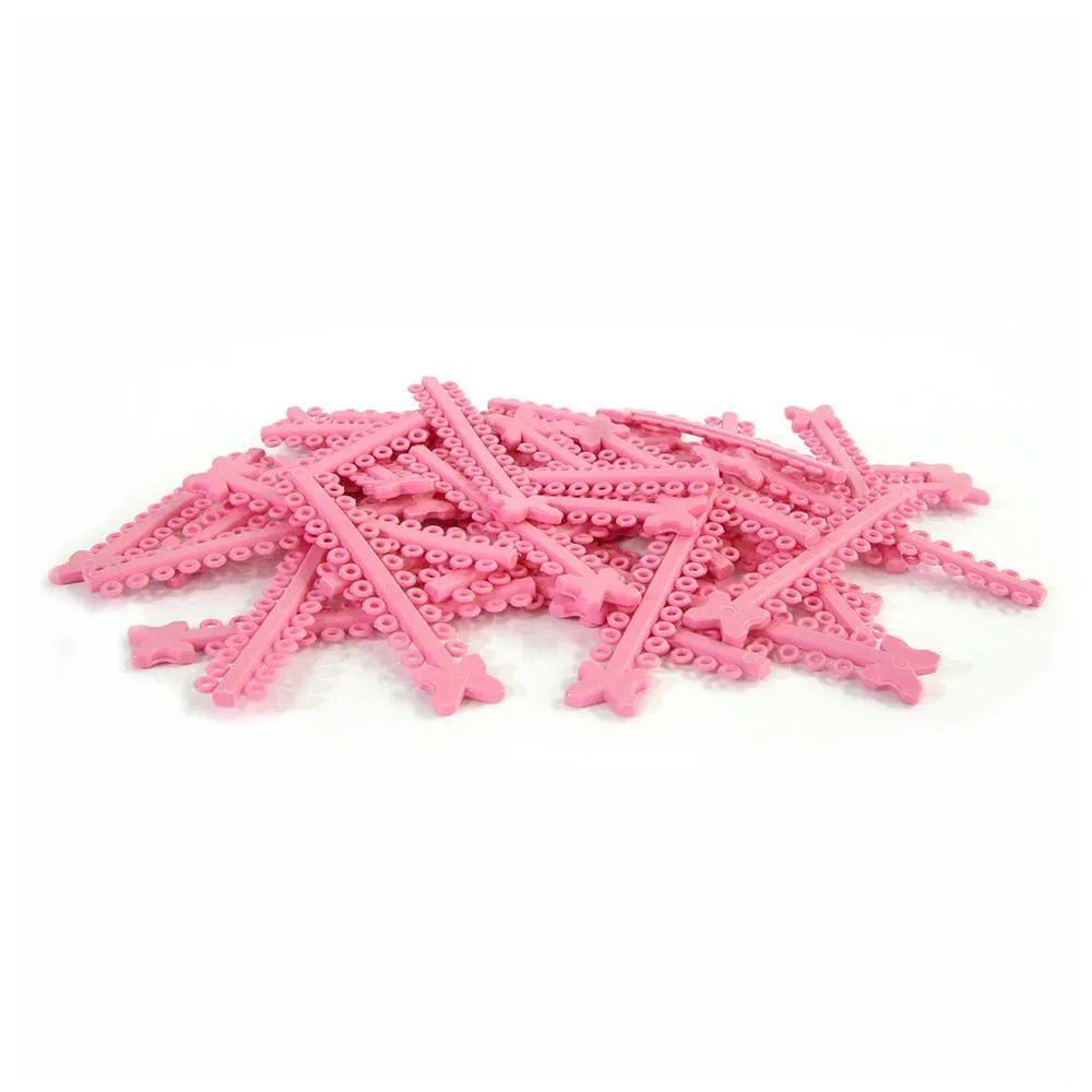 ELáSTICO ORTODôNTICO LIGADURA MODULAR 1000UN. MORELLI Rosa Bebê