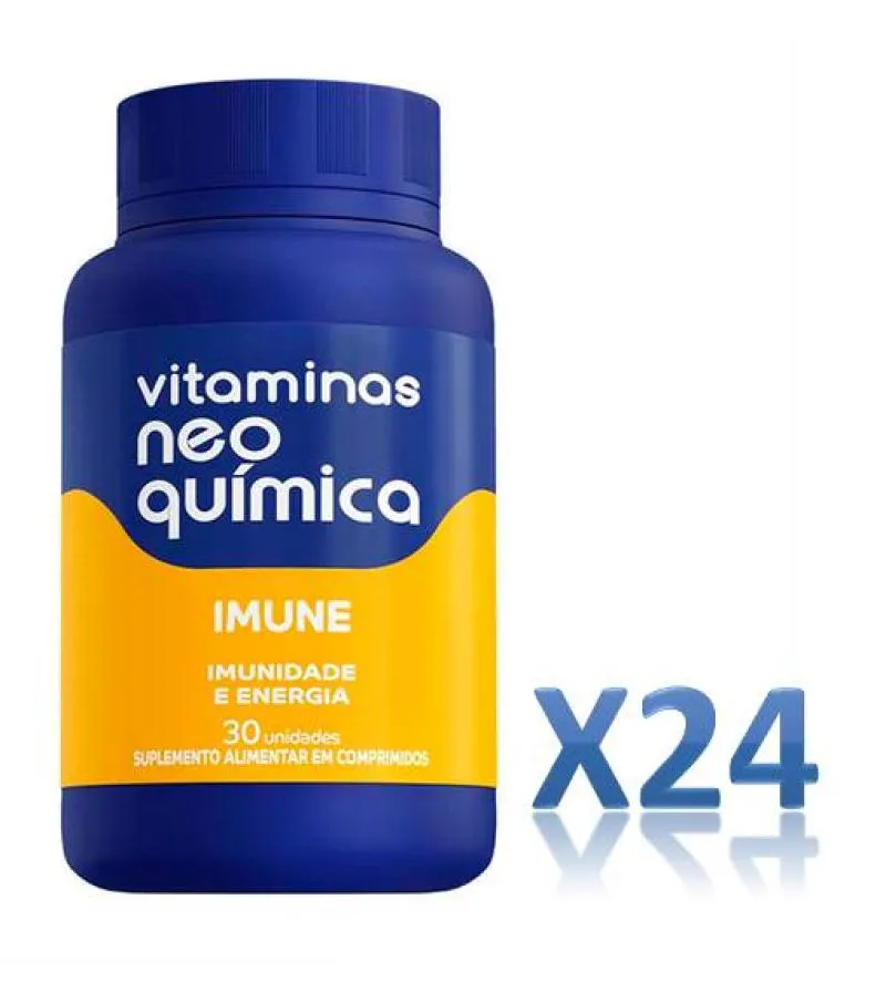 KIT 24 VITAMINA IMUNE 30 CáPSULAS - NEO QUIMICA