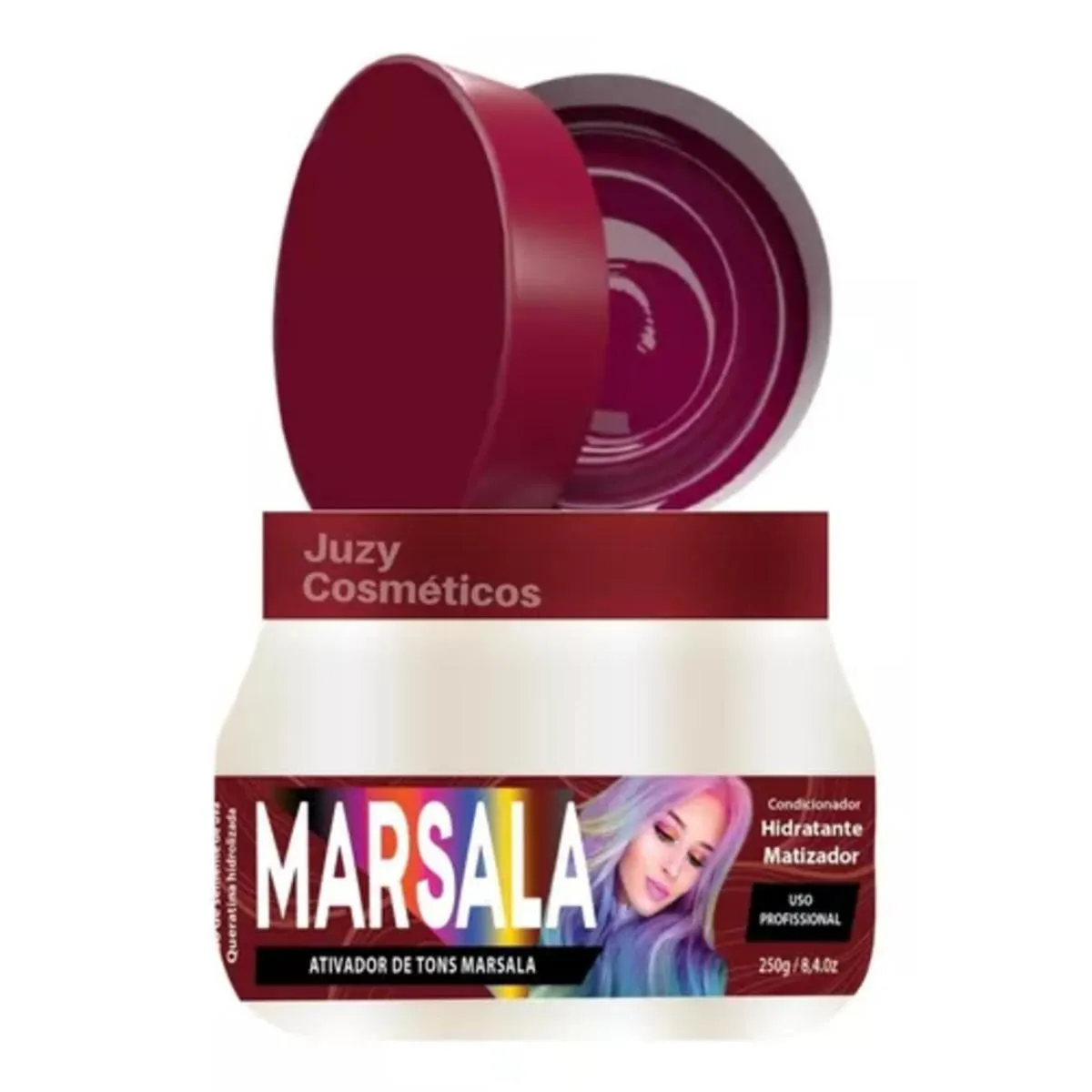 MASCARA MATIZADORA 250G MARSALA JUZY COSMéTICOS