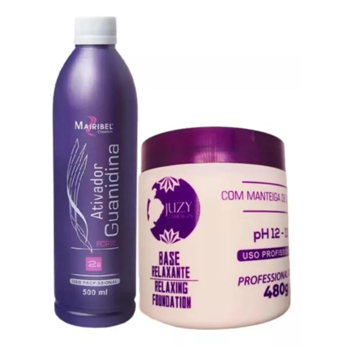 KIT ATIVADOR GUANIDINA 500ML + BASE RELAXANTE 480G