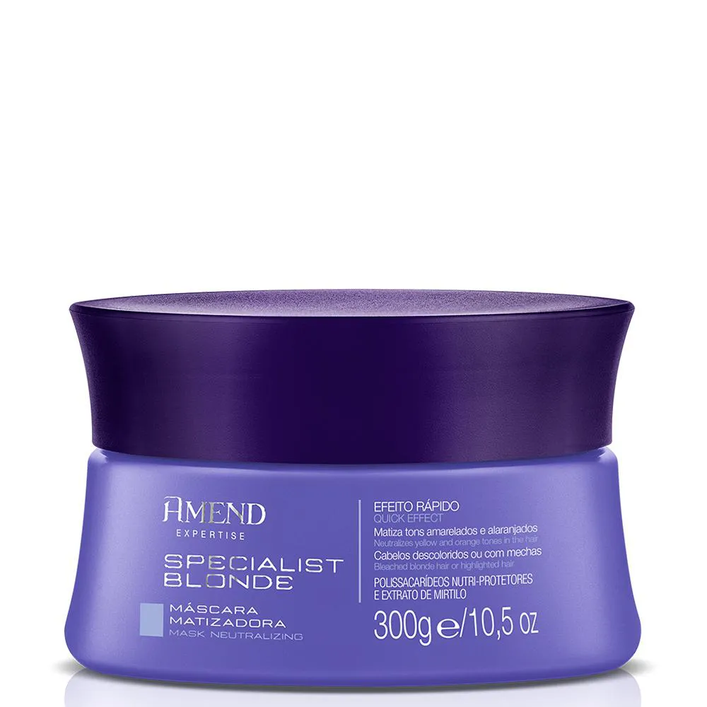 MáSCARA MATIZADORA SPECIALIST BLONDE AMEND 300G LOIRAS