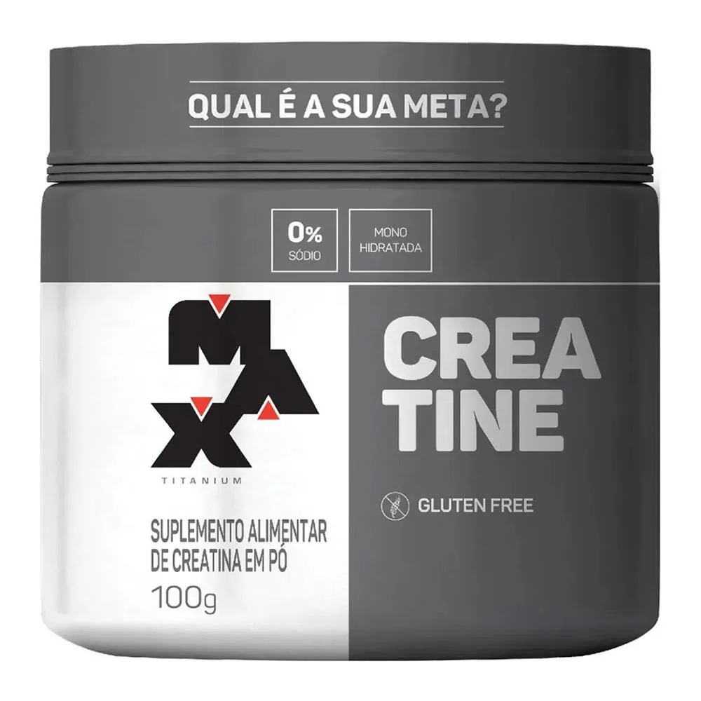 CREATINA MONOHIDRATADA 100G MAX TITANIUM