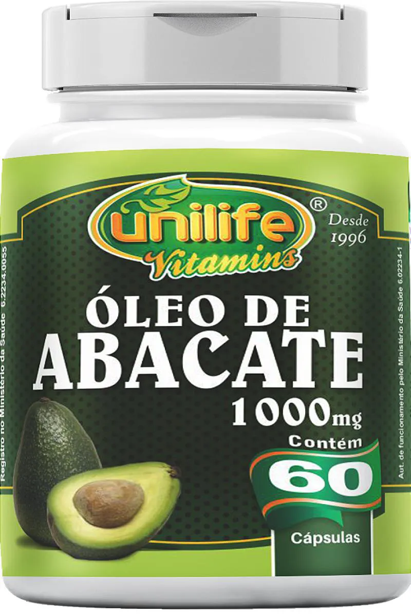 ÓLEO DE ABACATE - 60 CáPS