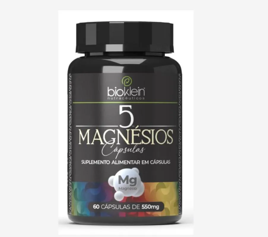 5 MAGNéSIOS 60 CáPSULAS BIOKLEIN