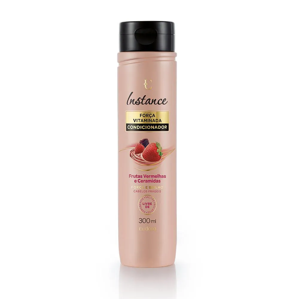 CONDICIONADOR INSTANCE FRUTAS VERMELHAS EUDORA 300ML