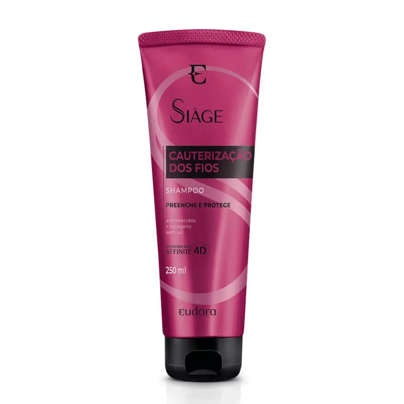 SHAMPOO SIàGE CAUTERIZAçãO DOS FIOS 250ML EUDORA