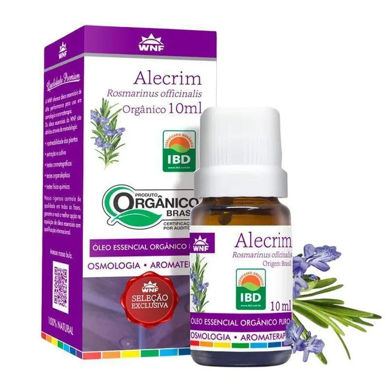 ÓLEO ESSENCIAL ALECRIM WNF 10ML