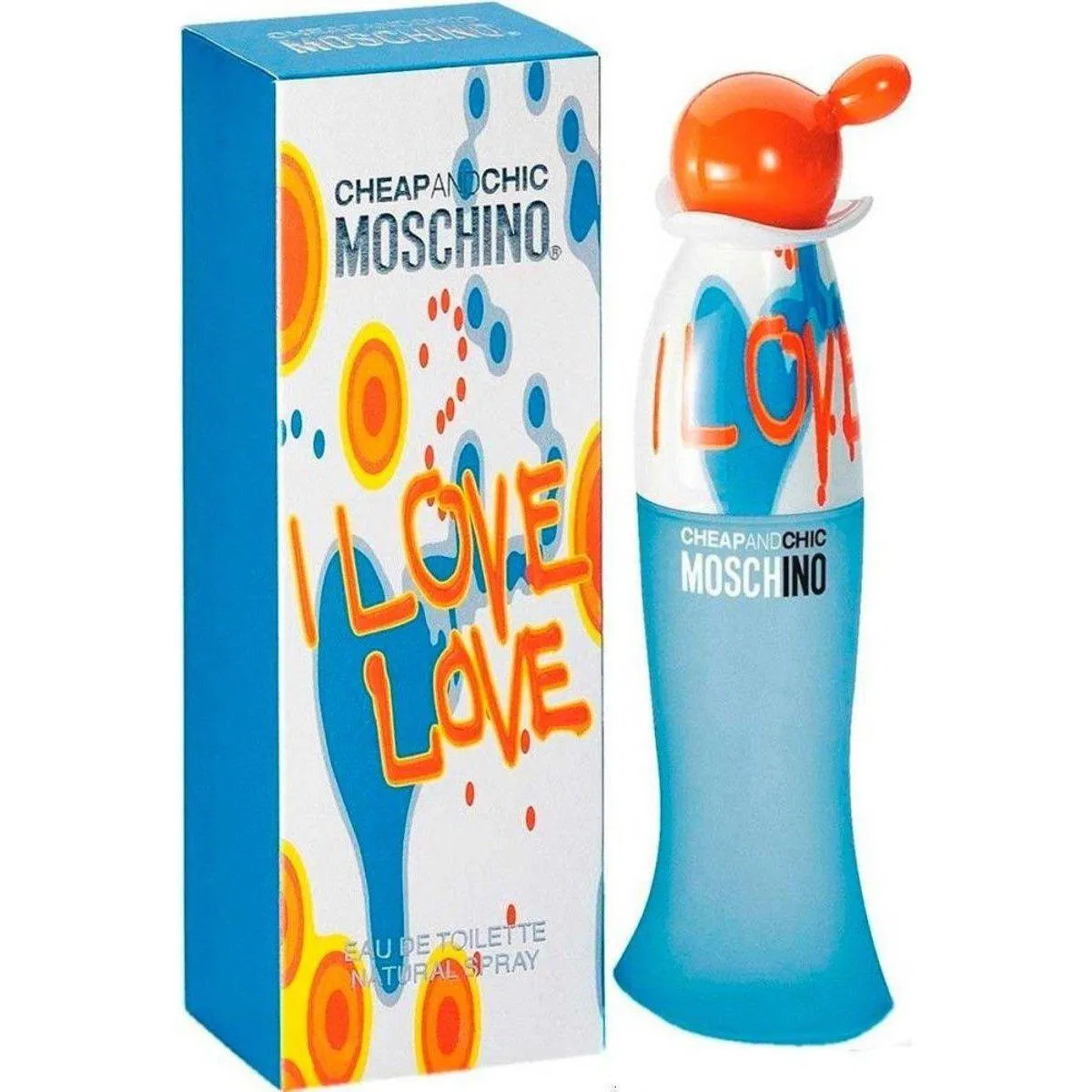PERFUME I LOVE LOVE FEMININO EAU DE TOILETTE 100ML MOSCHINO