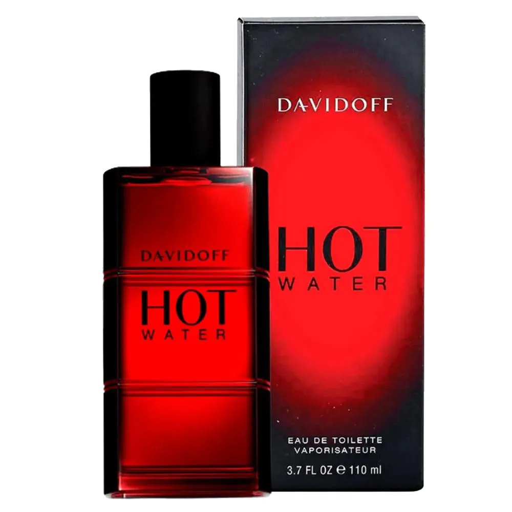 PERFUME DAVIDOFF HOT WATER MASCULINO EAU DE TOILETTE 110 ML 100ml