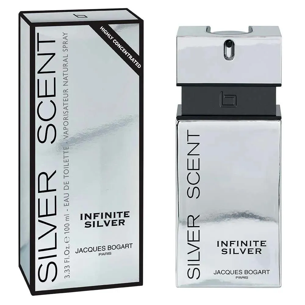 PERFUME SILVER SCENT INFINITE SILVER MASCULINO EAU DE TOILETTE JACQUES BOGART 100 ML 100ml