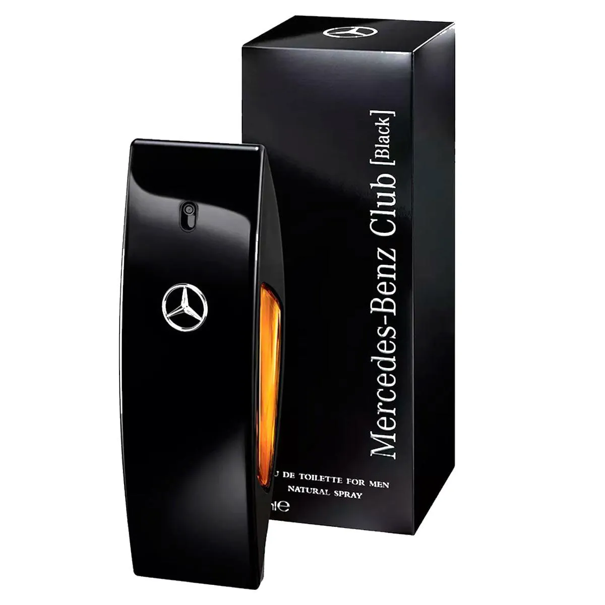 PERFUME MERCEDES BENZ CLUB BLACK MASCULINO EAU DE TOILETTE 100ML