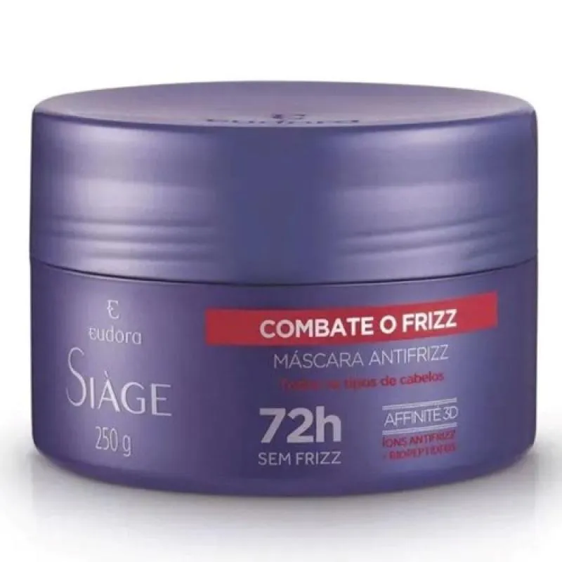 MáSCARA SIàGE COMBATE O FRIZZ 250G - EUDORA