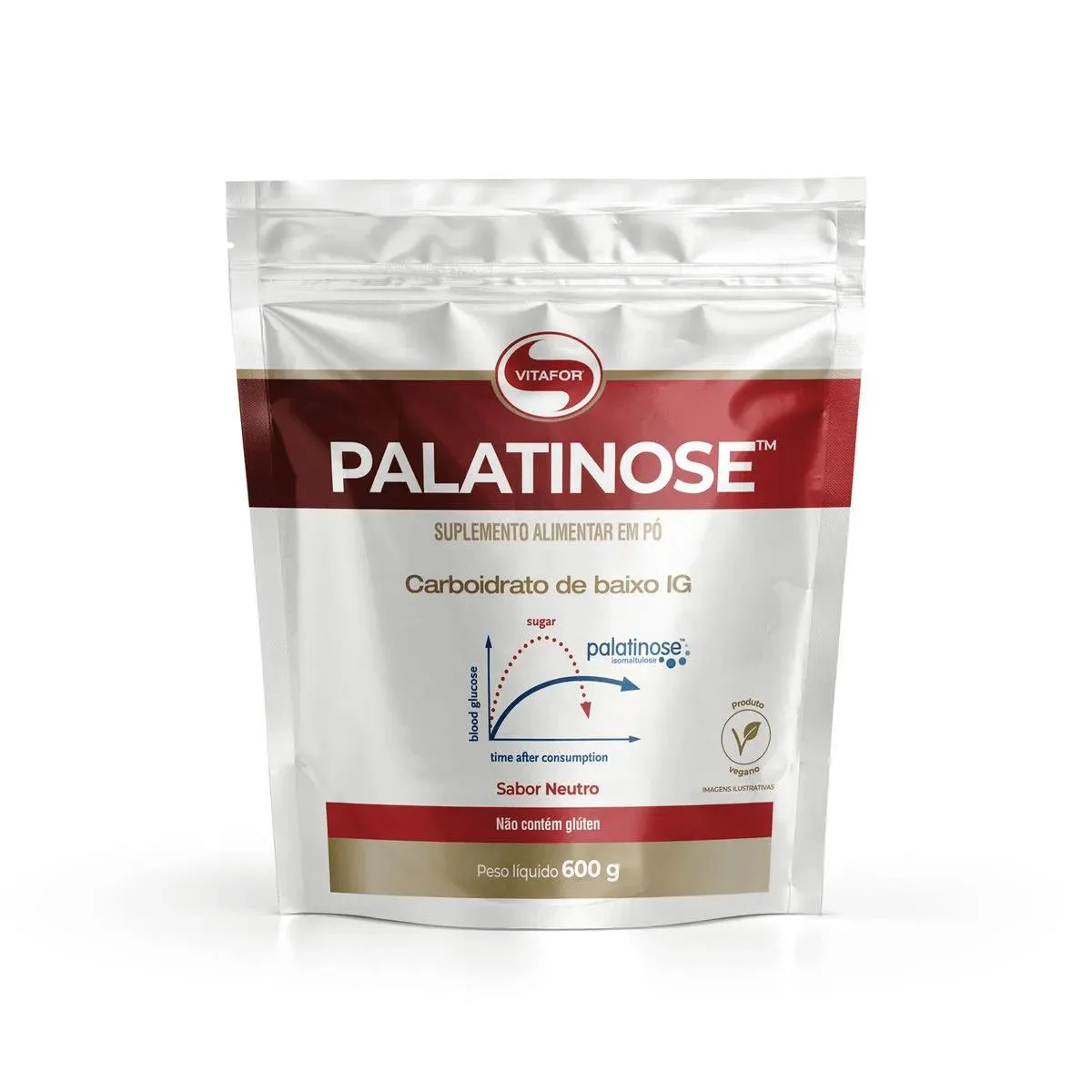 PALATINOSE CARBOIDRATO DE BAIXO IG  ENDURANCE 600G VITAFOR