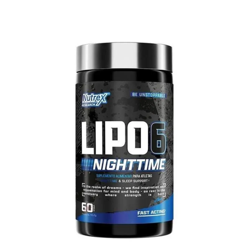 LIPO 6 NIGHT TIME (60 CAPS) - PADRãO: ÚNICO