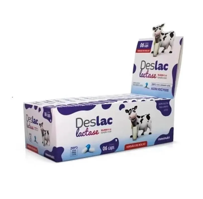 DESLAC VERSãO DE BOLSO DISPLAY (12 UNIDADES DE 6 CAPS) - PADRãO: ÚNICO
