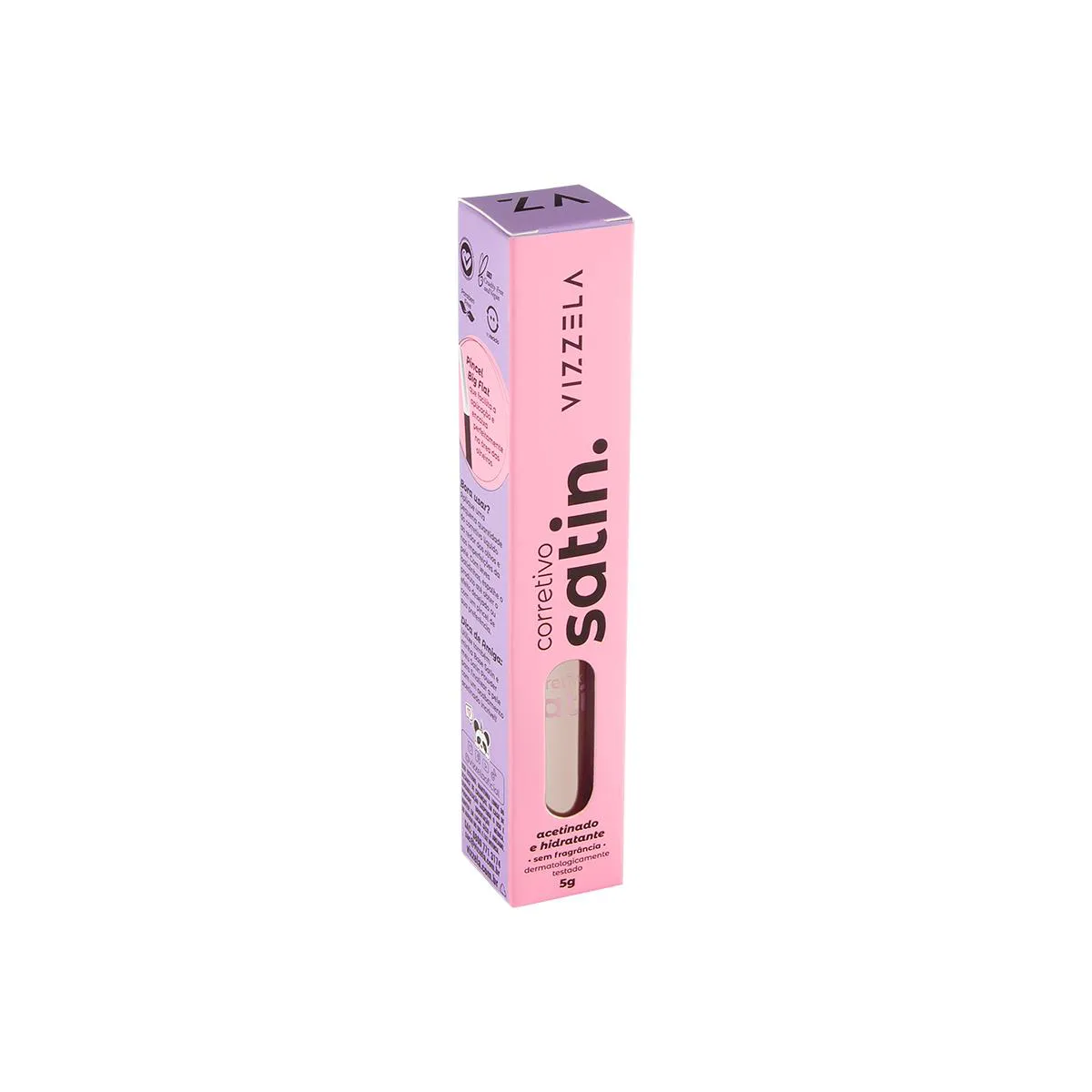 CORRETIVO LíQUIDO SATIN COR 01 - VIZZELA