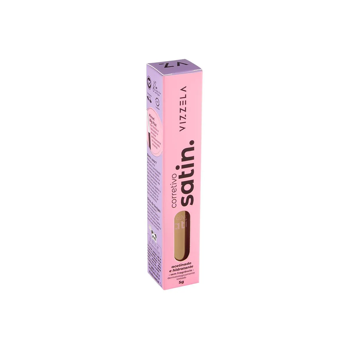 CORRETIVO LíQUIDO SATIN COR 08 - VIZZELA