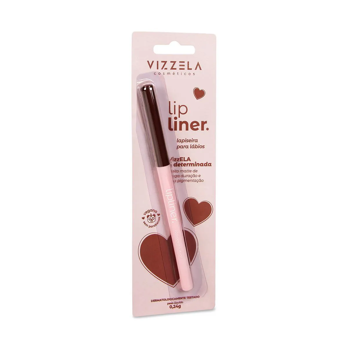 LAPISEIRA LABIAL - 08 DETERMINADA - LIPLINER - VIZZELA