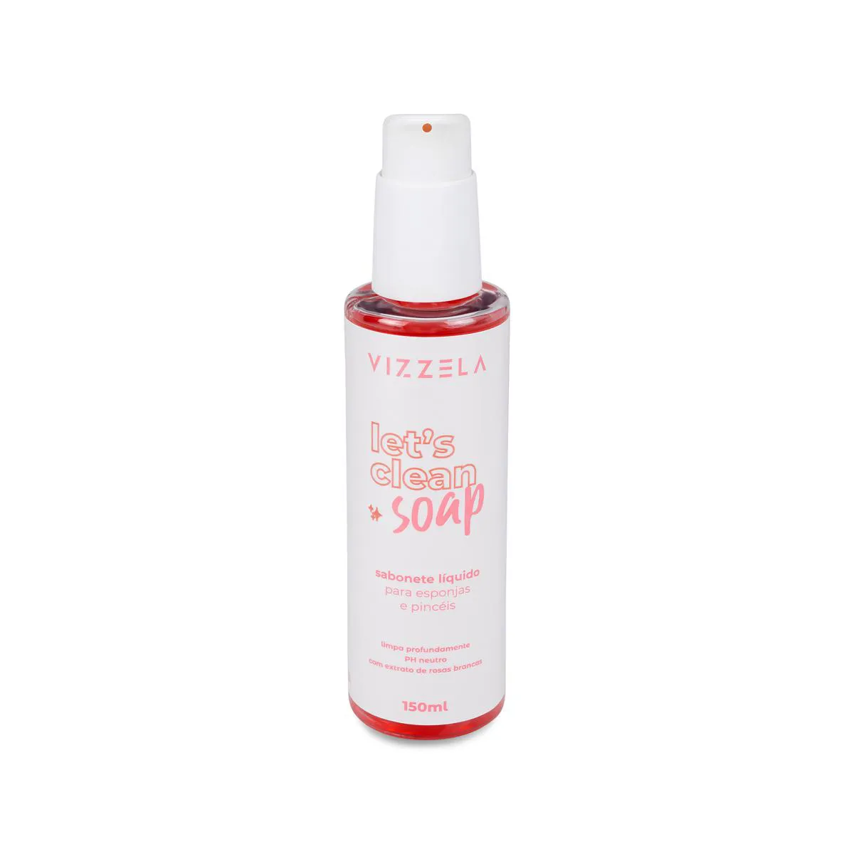 SABONETE LíQUIDO PARA PINCéIS E ESPONJAS 150ML - VIZZELA