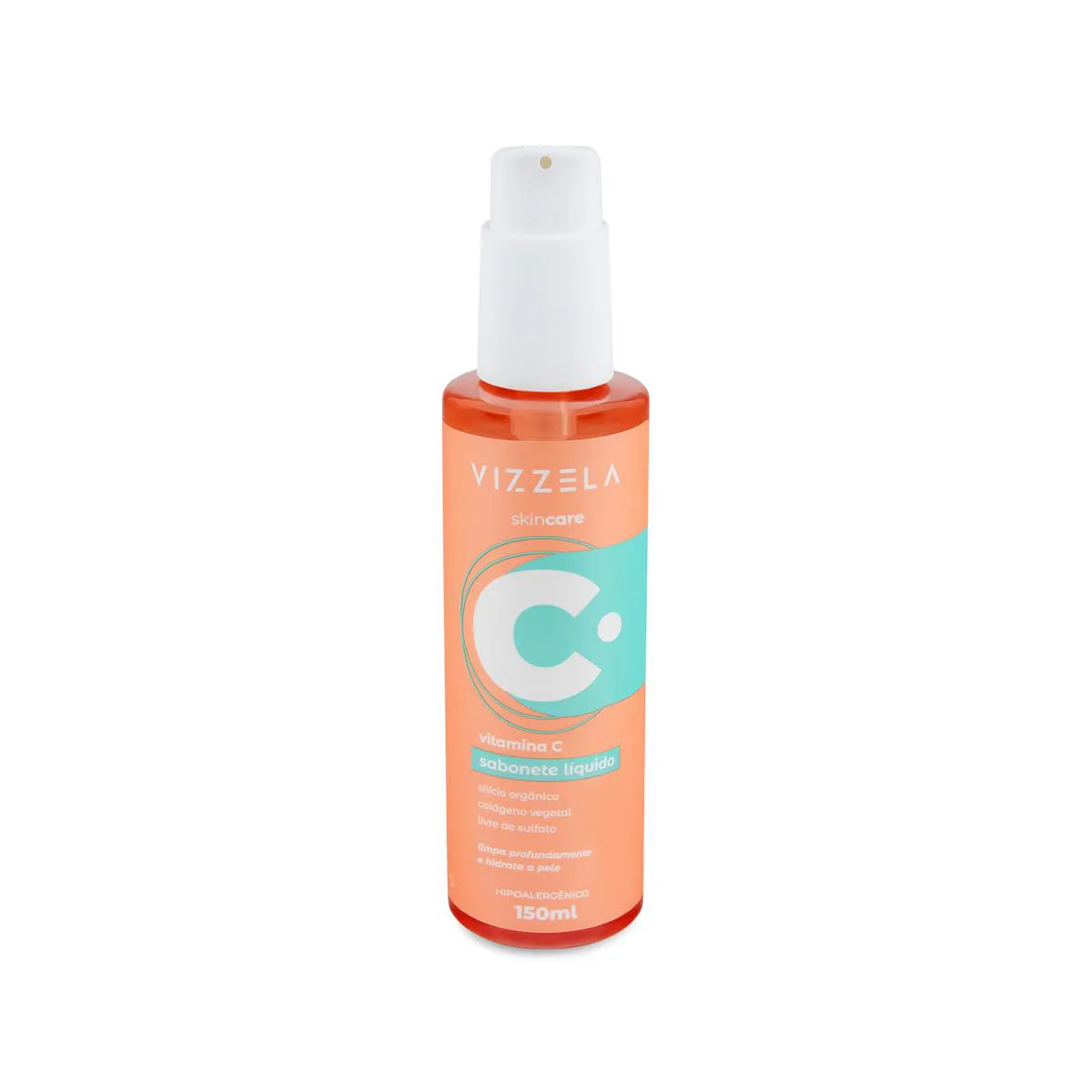 SABONETE LíQUIDO FACIAL VITAMINA C - VIZZELA