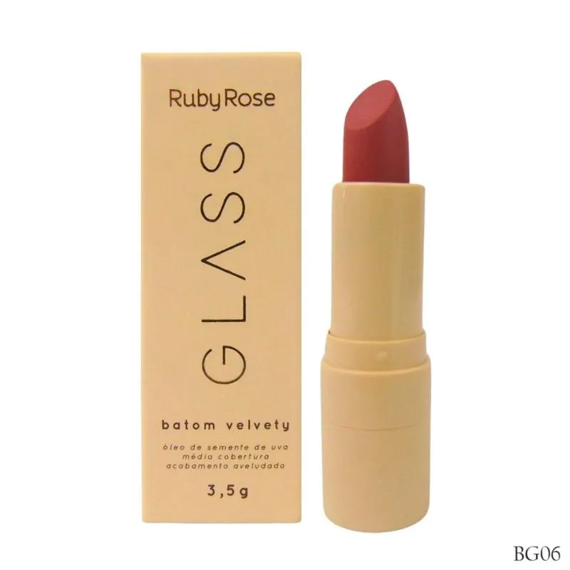 BATOM BALA VELVETY GLASS - BG06 - RUBY ROSE