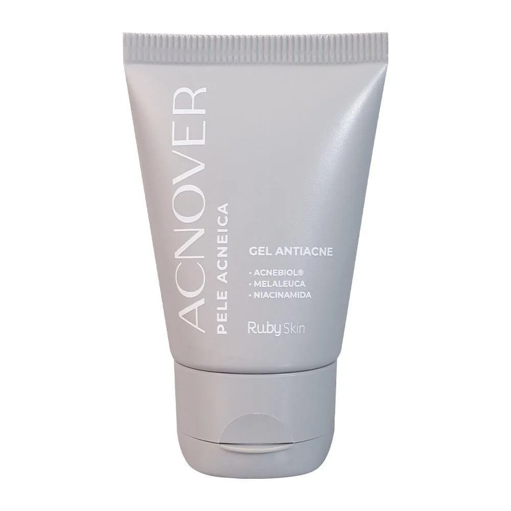 GEL FACIAL ANTIACNE - LINHA ACNOVER - RUBY ROSE