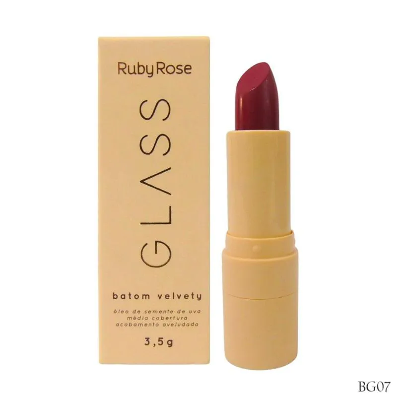 BATOM BALA VELVETY GLASS - BG07 - RUBY ROSE