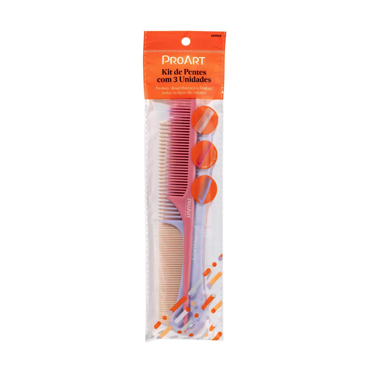 KIT DE PENTES COM 3 UNIDADES - PROART
