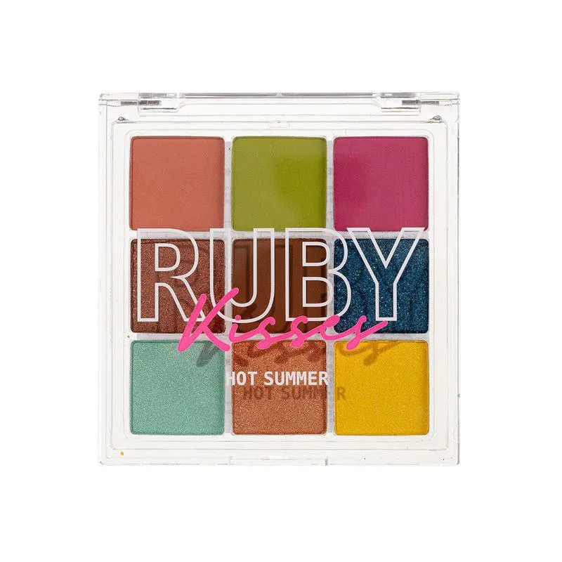 PALETA DE SOMBRAS MEMORIES COLLECTION HOT SUMMER - RUBY KISSES