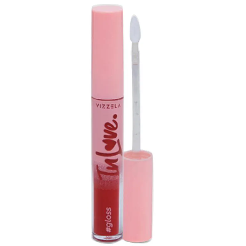 GLOSS COR 04 CORAçãO - VIZZELA