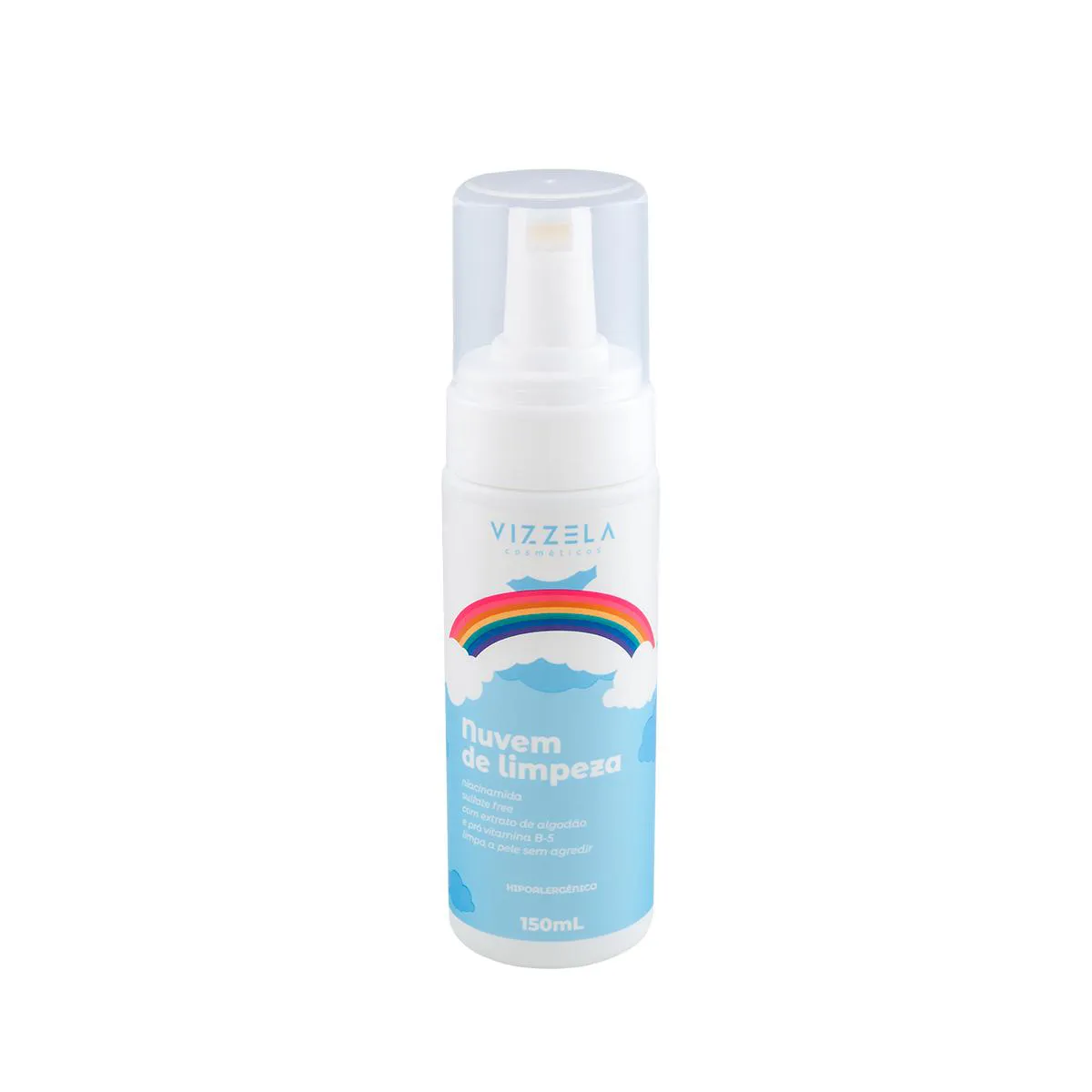ESPUMA FACIAL NUVEM DE LIMPEZA - VIZZELA